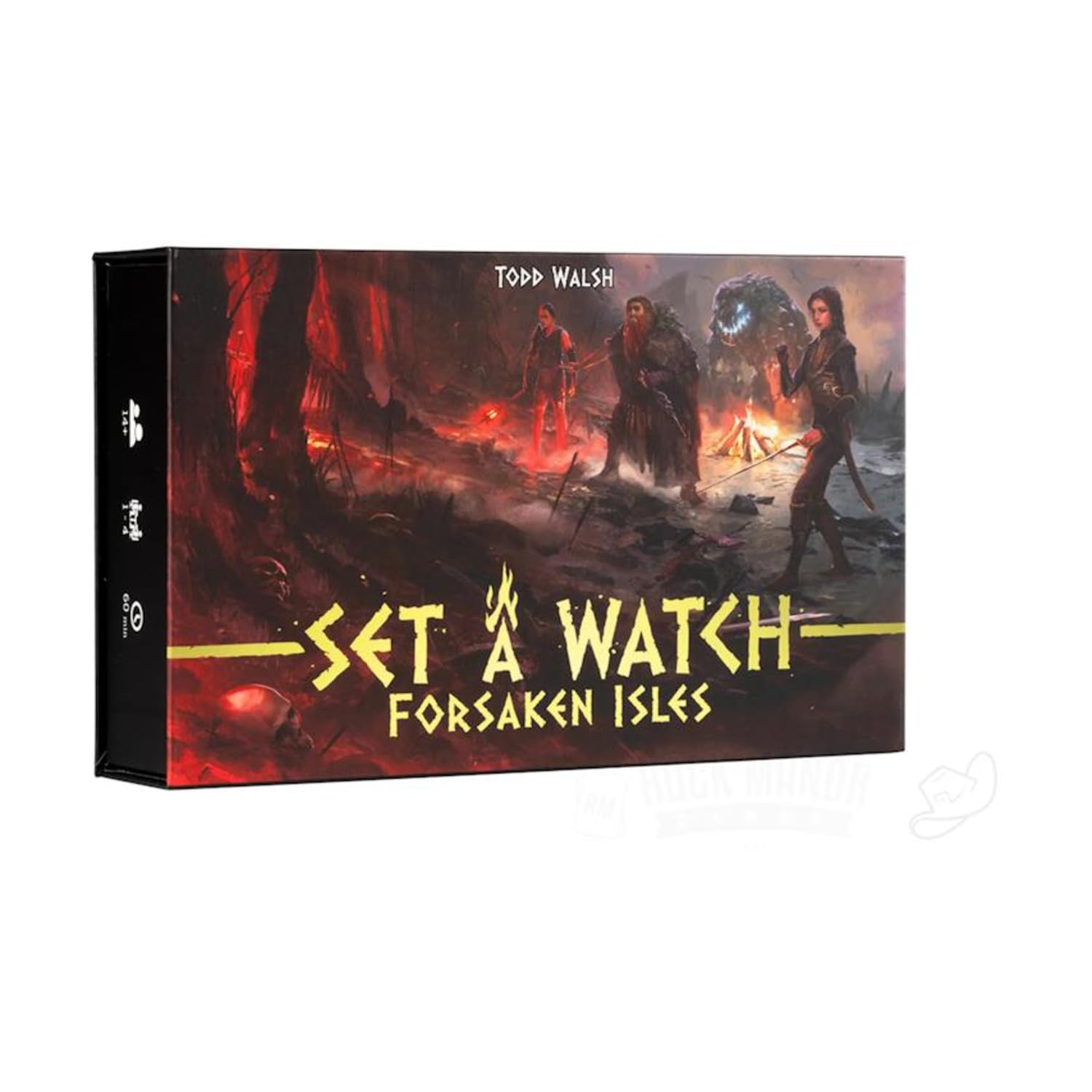 Set a Watch Forsaken Isles – Standalone Cooperative Adventure Game, 1–4 Players, Ages 14+, Strategic Puzzle Board Game, New Doom & Short Game Mode