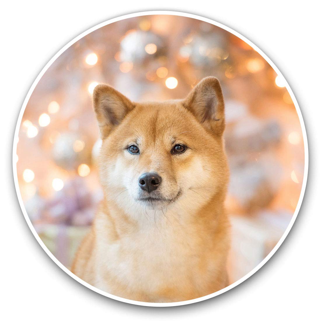 Vinyl Stickers (Set of 2) 15cm - Shiba Inu Japanese Dog Puppy Laptop Tablet Luggage Scrapbook #8751