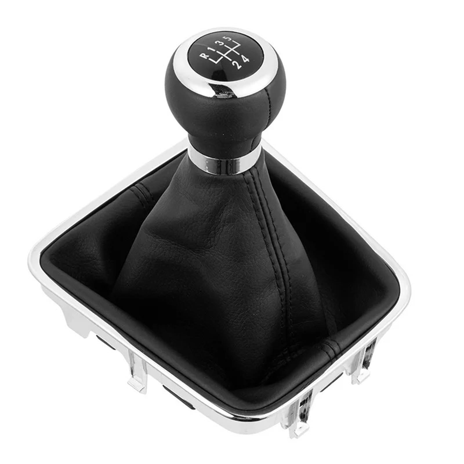 Jxewmtmc 5Speed For Seat For Alhambra 2011-2015 Car Manual Stick Gear Shift Knob Gear Stick Shift Cover(5Speed)