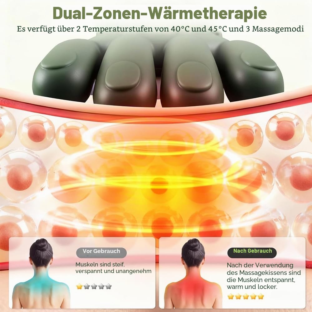 4D Bionische Hand Nacken und Schultermassagegerät