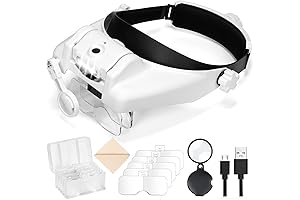 Magnifying Glass with Light Hands Free: Your Clear Vision Enhancer