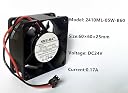 Lighting Hub NMB-MAT 2410ML-05W-B60 Axial Fan 24V-0.17A DC Brushless Air Cooling Fan 3000 RPM 60 * 60 * 25mm 2Wire gallery image