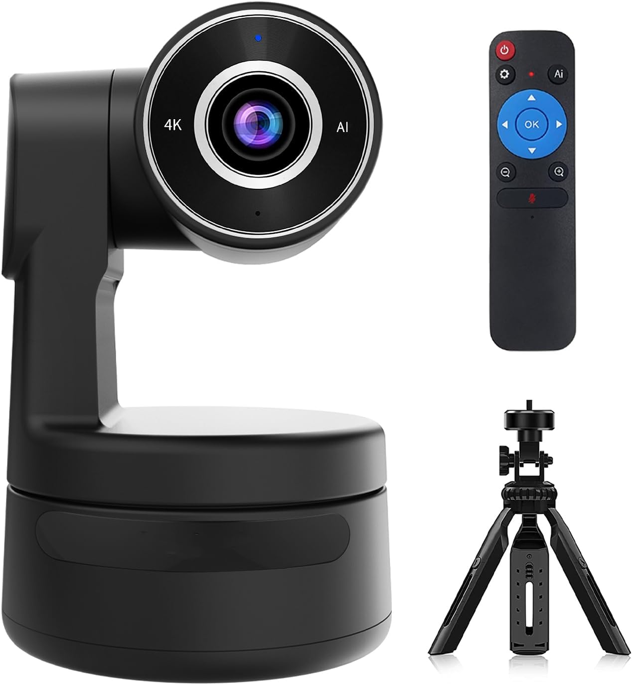 PTZ Camera with USB Outputs,3X Optical Zoom,Live Streaming Camera for Broadcast,Conference,Events,Church and School etc