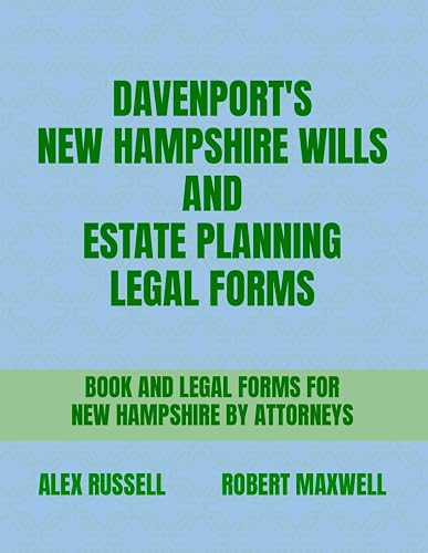 Davenport's New Hampshire Wills And Estate Planning Legal Forms