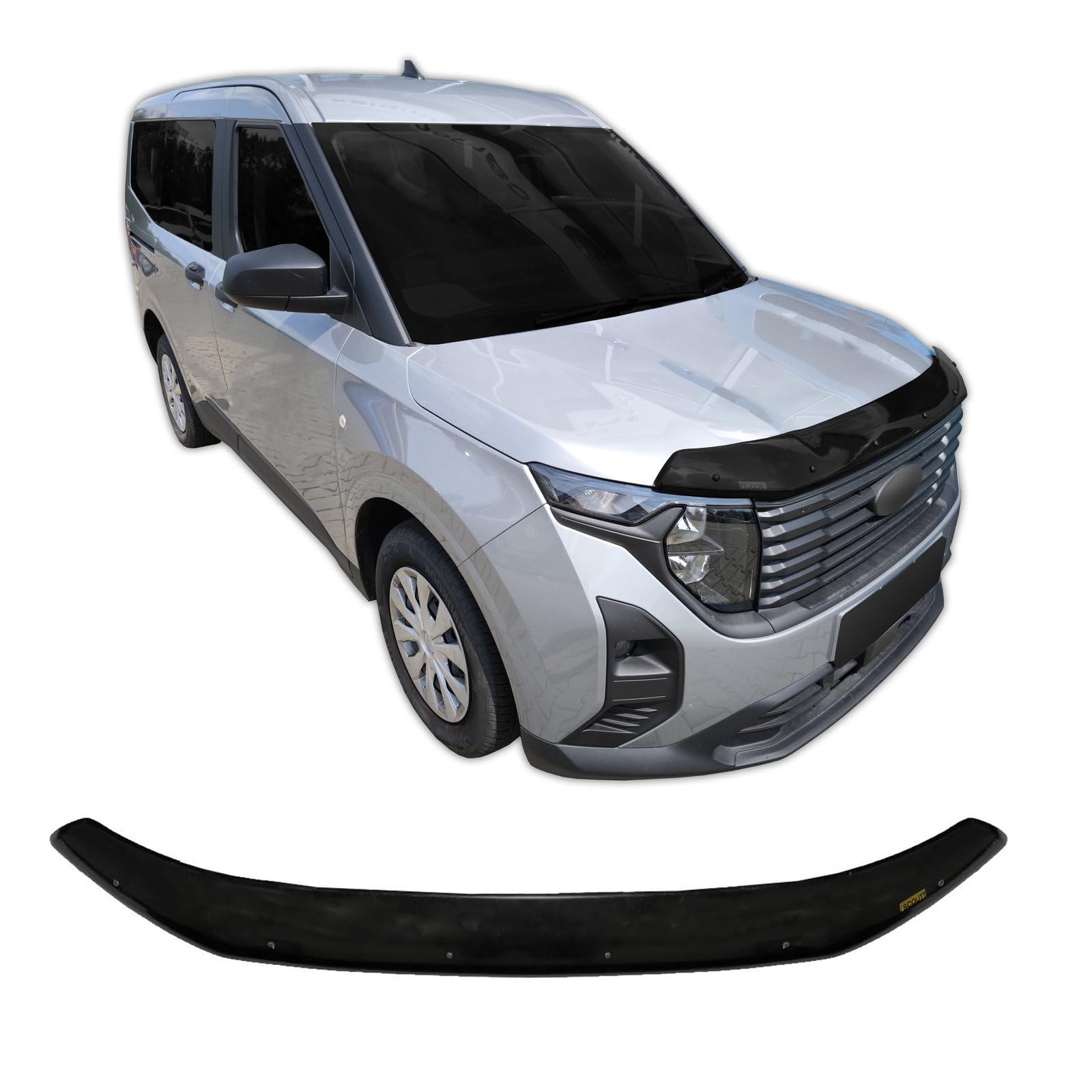 Déflecteur de protection capot Ford Transit Courier 2024 sans perçage - 8