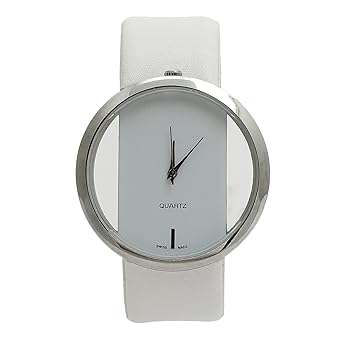 Haute Sauce Round Analog Dial for Women and Girls|Silver Hour Marker | Quartz Movement | Latest Wrist Watch For Woman Branded | Trendy Design For Casual Occasion | Stylish Fashion Belt Watch For Women