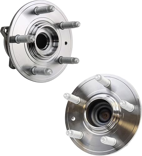 Vista 544 de TRQ Juego de 2 rodamientos y bujes de rueda trasera izquierda y derecha compatible con Ford Expedition 2007-2010 Lincoln Navigator 2007-2010