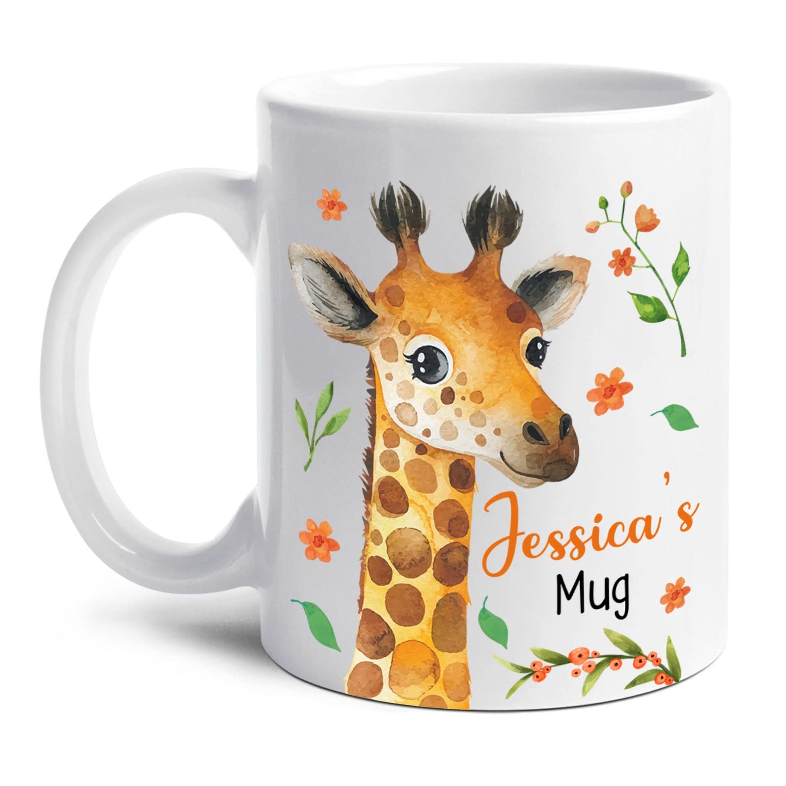 Taza Con Diseño Oblicuo De Boca Puntiaguda, Color Leche | Cuotas Sin