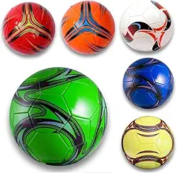 2 Bola De Futebol Society Campo Quadra Colorida Tamanho Padrão N°5 Premium