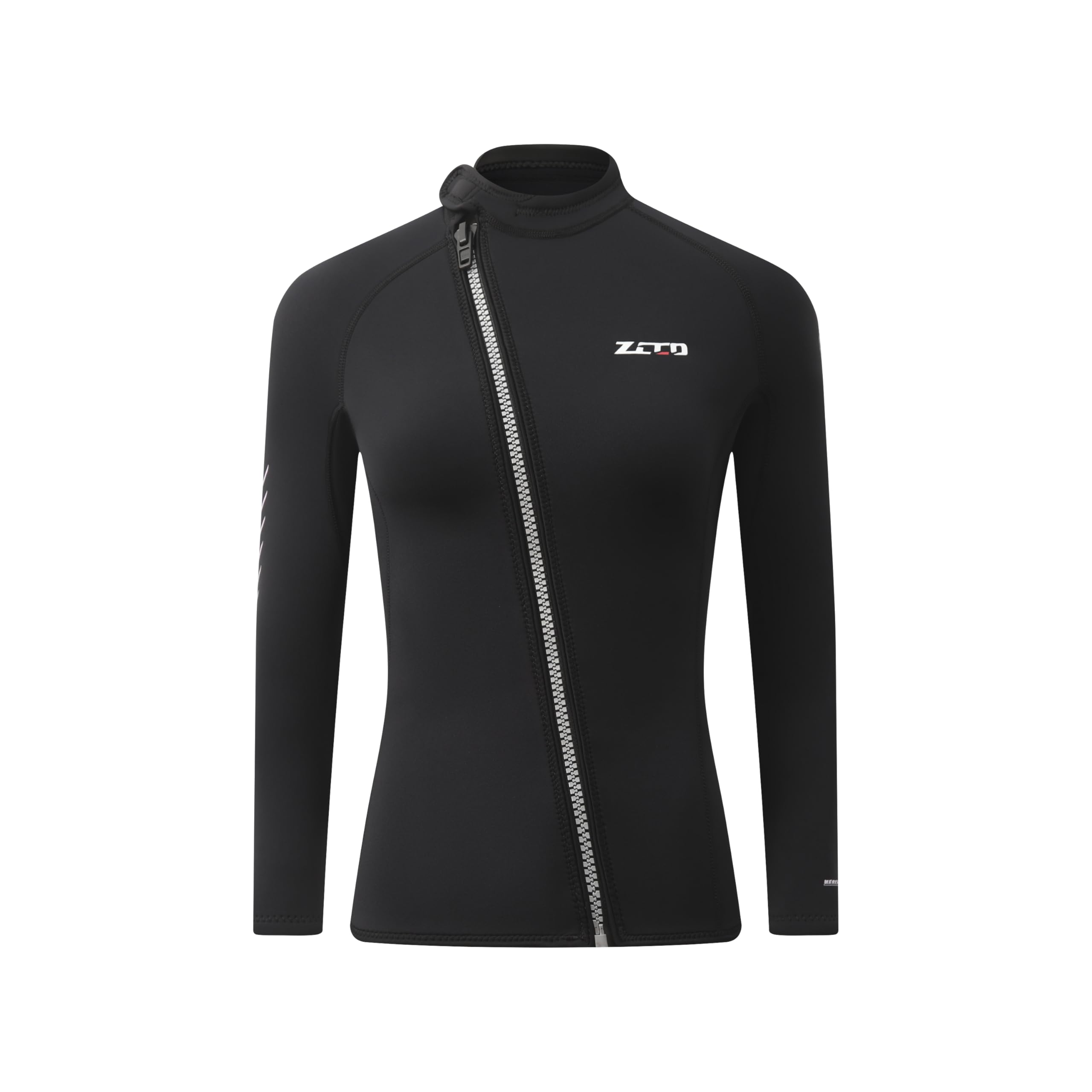 ZCCO Neoprenanzüge Top Jacke Neopren Anzüge Frauen Männer Neoprenanzug Jacke Langarm Front Zip Neoprenanzüge