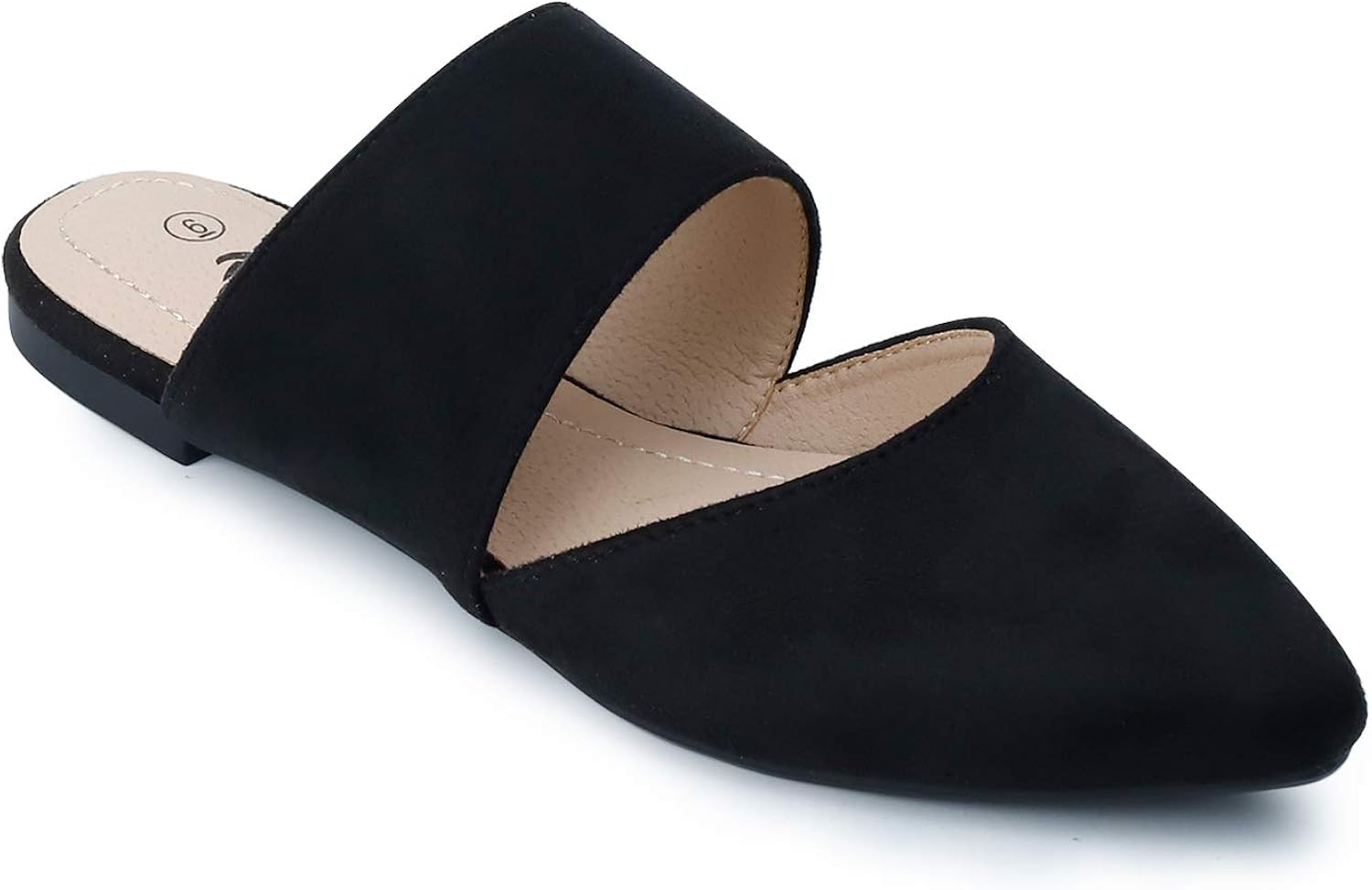 Comfortable black mules Clearance