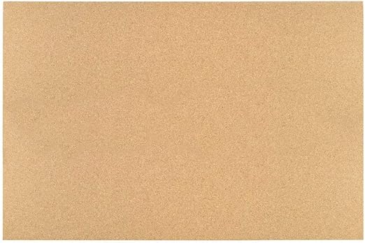 Cork Sheet: 24" Wide X 36" Long X 1" Thick