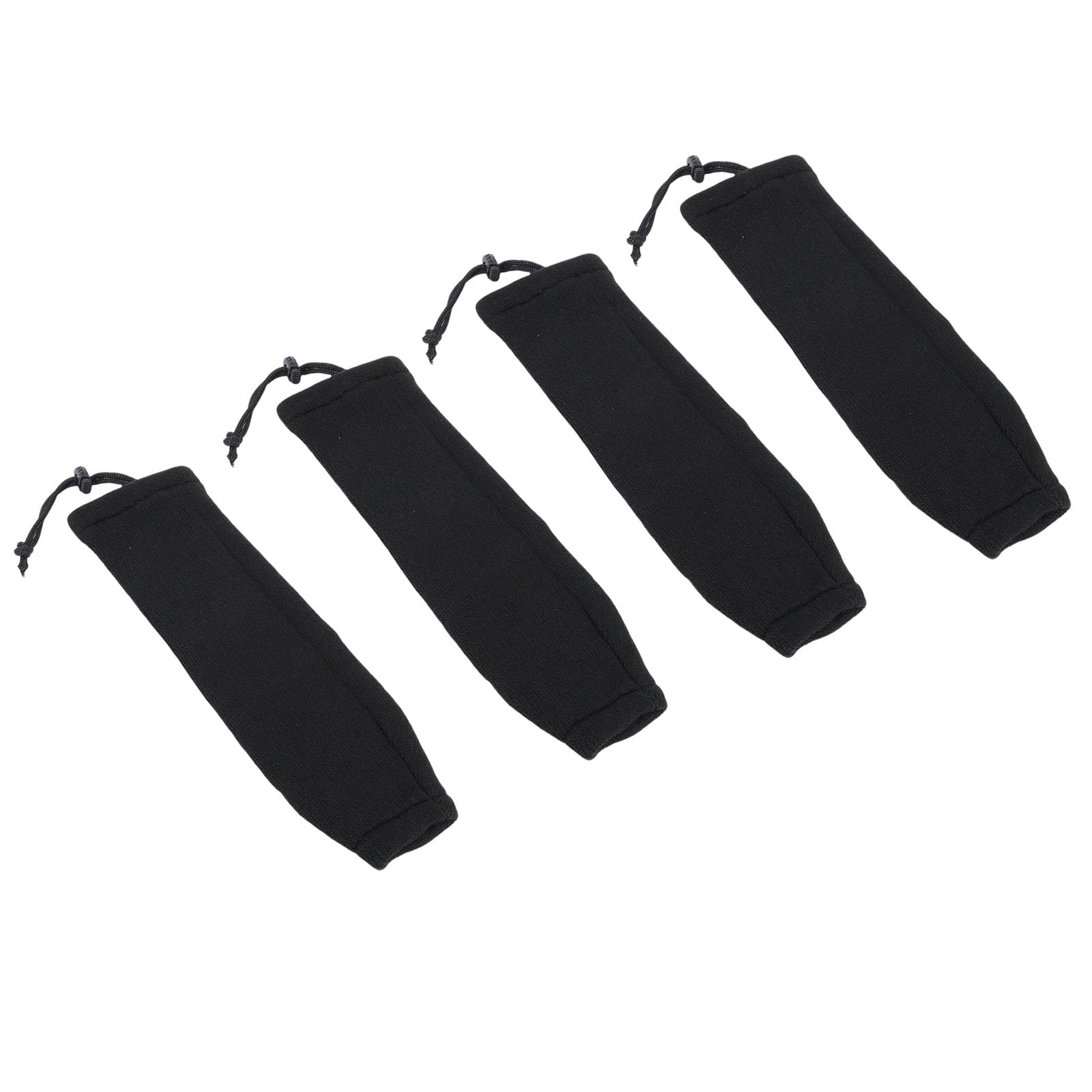 Lot de 4 Housses de Pare-Chocs pour Bateau, élastiques Tricotés, Protection Solide, Résistants au Soleil, Résistants à l'abrasion, pour Tube de Corde Central à Double œil, Style 20 X 63 Cm,