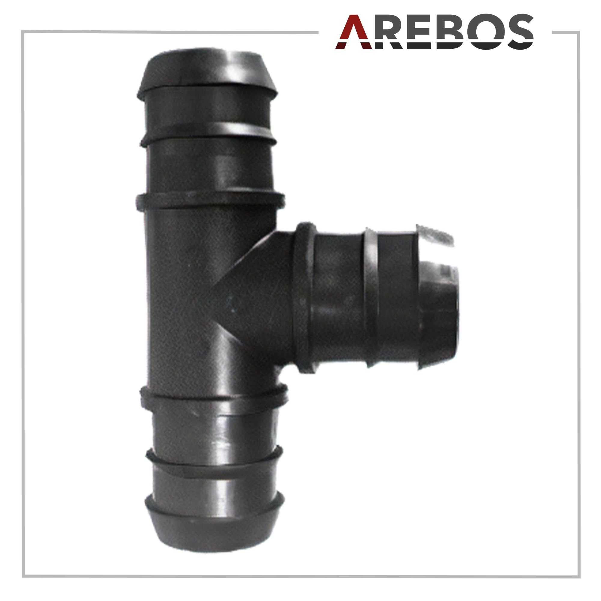 Arebos Kit de derivación de Piscina | Universal para Calentadores solares | Paneles solares y Bombas de Calor | 12 Piezas | Material plástico Conector Ø 32/38 mm