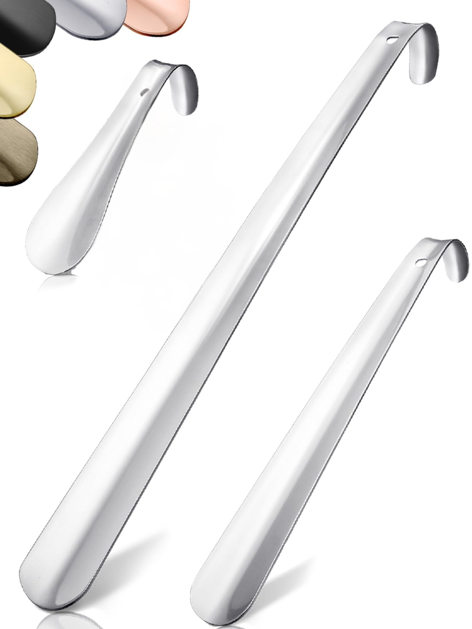 Chausse-pied, 3 Pièces 41cm&29cm&15cm Chausse Pied Long Métal Chausse