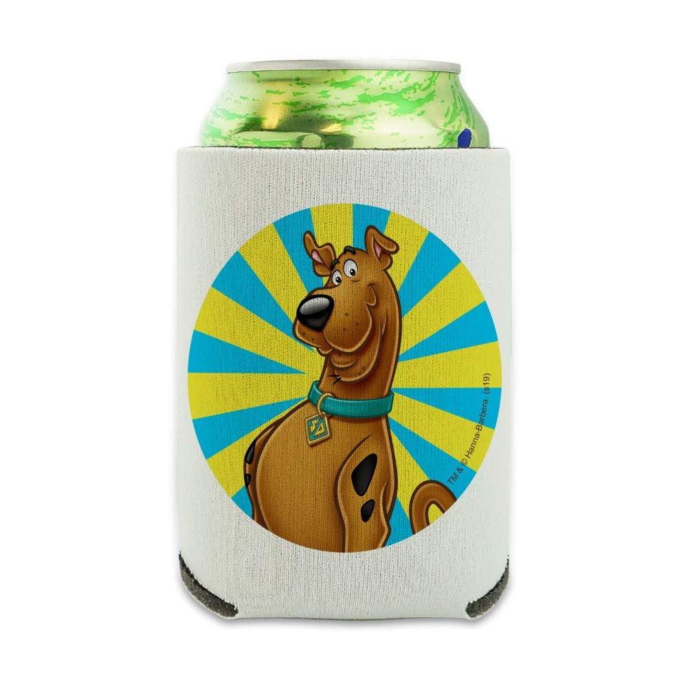 Scooby-Doo Character Can Cooler - Drink Sleeve Hugger Collapsible Insulator - Beverage Insulated Holder
