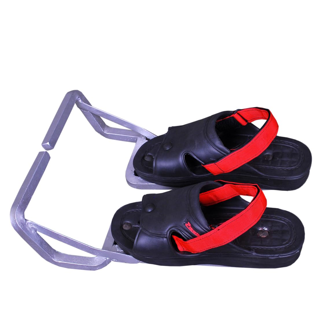 8 Meter Pole Climbing Shoes/Slippers with Carry Bag – Heavy-Duty Footwear for Electrical , Supports Up to Anti-Slip Design for Maximum Safety and Comfort - widht pole ( 3.4 - 4 inches) (capacity - 700kg )