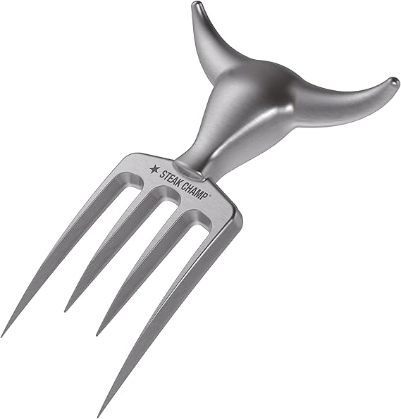 Steakchamp, Steak Champ Forchetta per carne Bull Fork, 390 grammi
