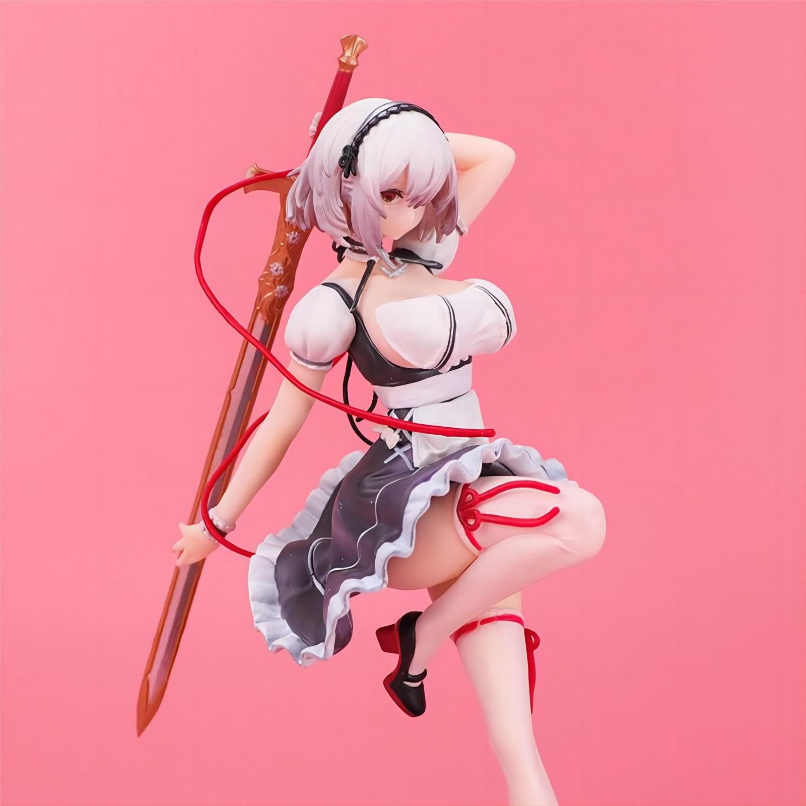 Luxetoys Pure HMS Sirius Game Figure White Rose Personaggi Figure con Viso Sostituibile 20cm Modello Statua per Decorazione e Regalo