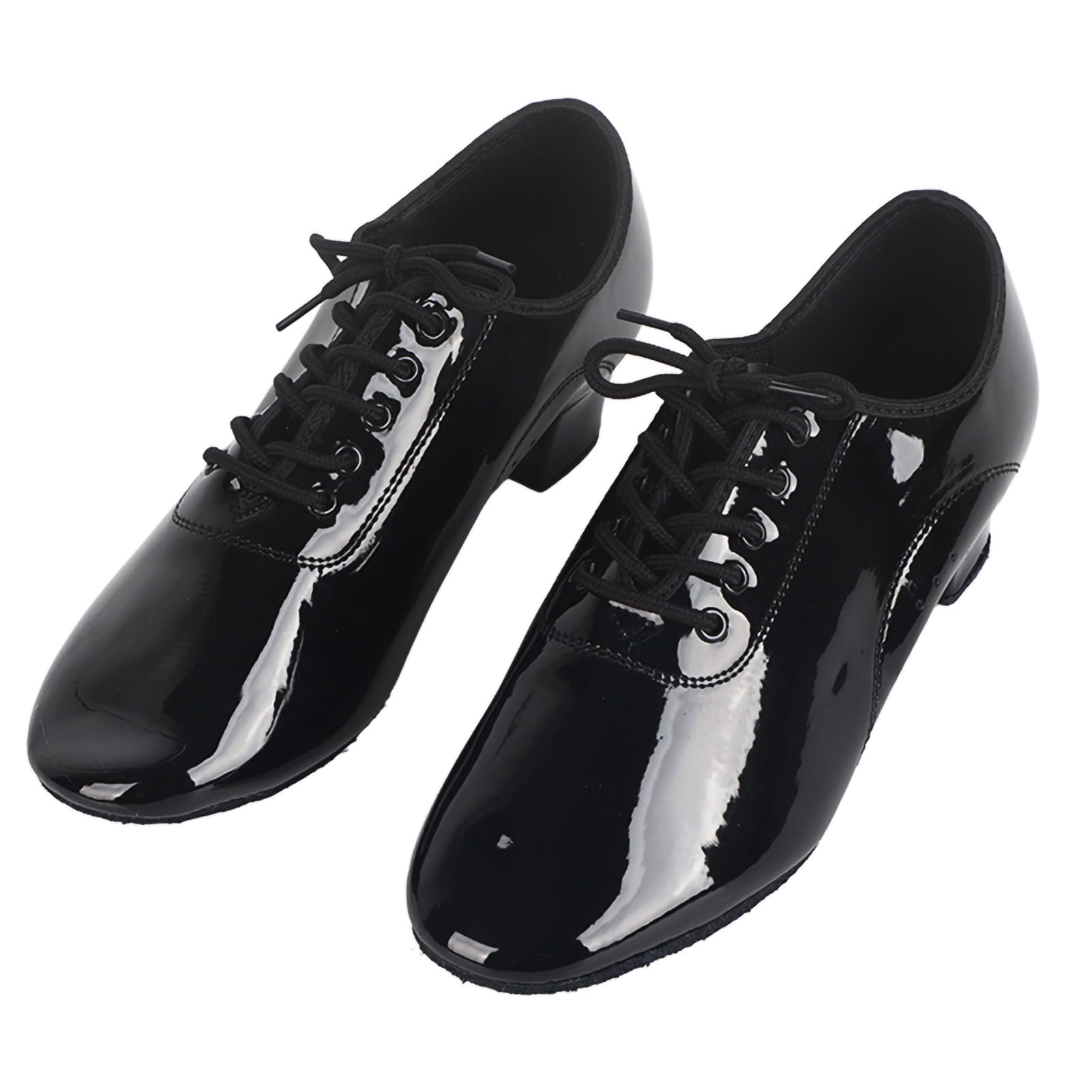 Scarpe da Ballo Latino Pelle PU Morbide Comode per Uomo Performance Sala