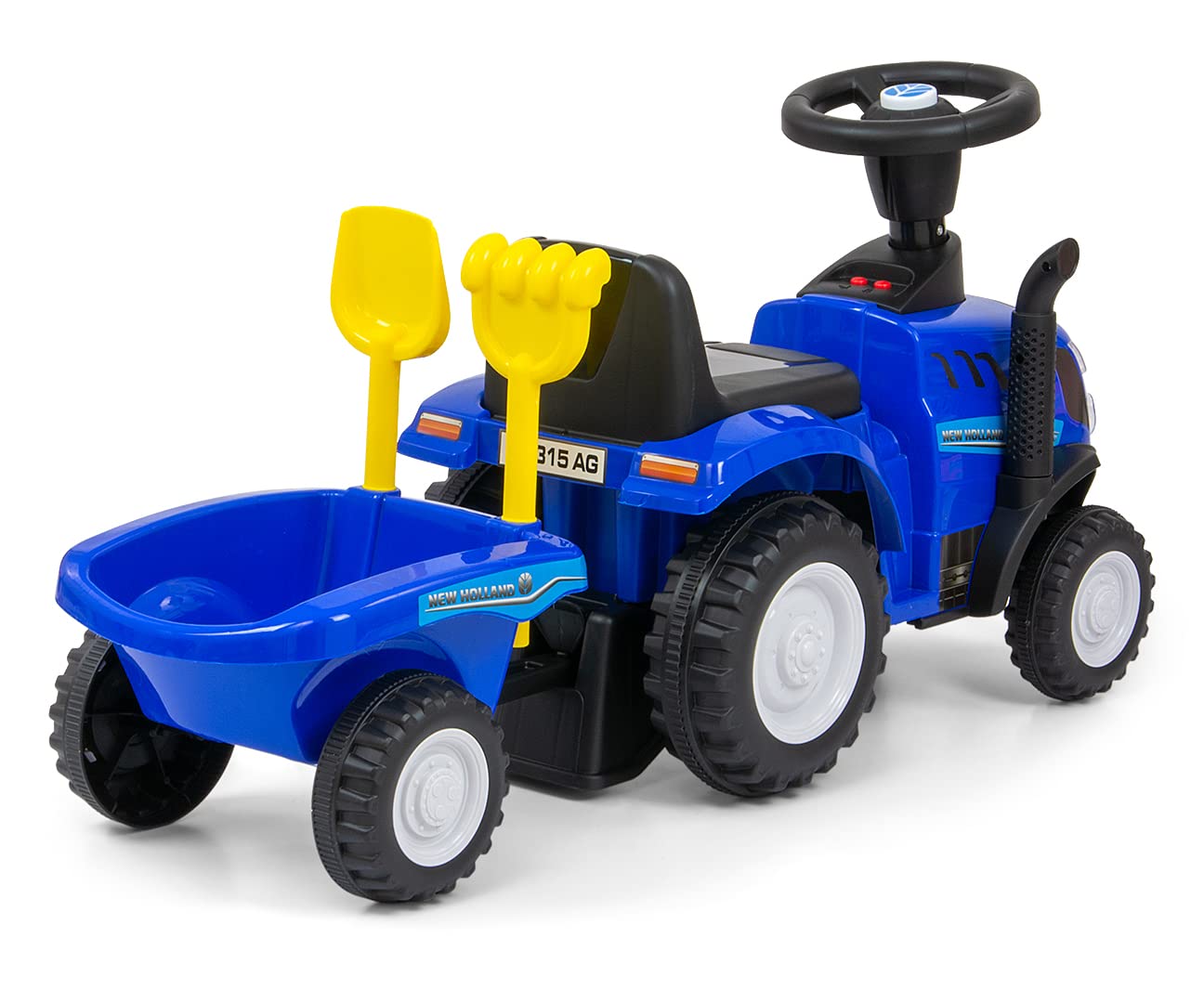 New Holland T7 Milly Mally Tractor con remolque