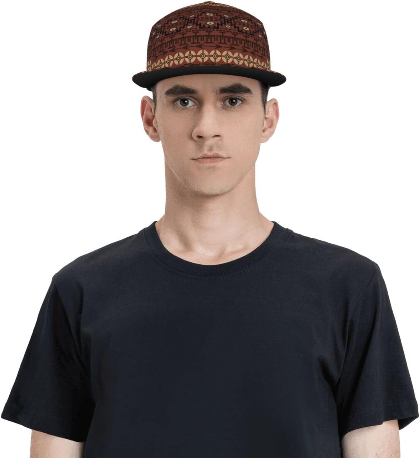 Fashion African Pattern Baseball Cap African Trucker Hat for Men Women Adjustable Outdoor Snapback Hat