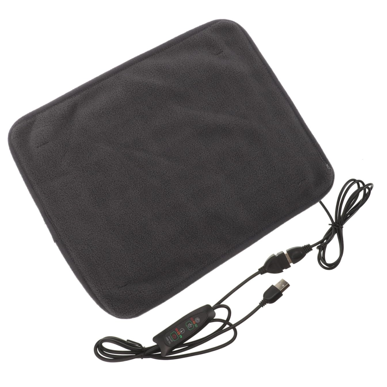 ibasenice USB Heizkissen für Haustiere Verstellbare Warme Schlafmatte aus Bruchfestem Material USB Heizdecke mit Temperaturkontrolle für Hunde und Katzen Indoor Camping