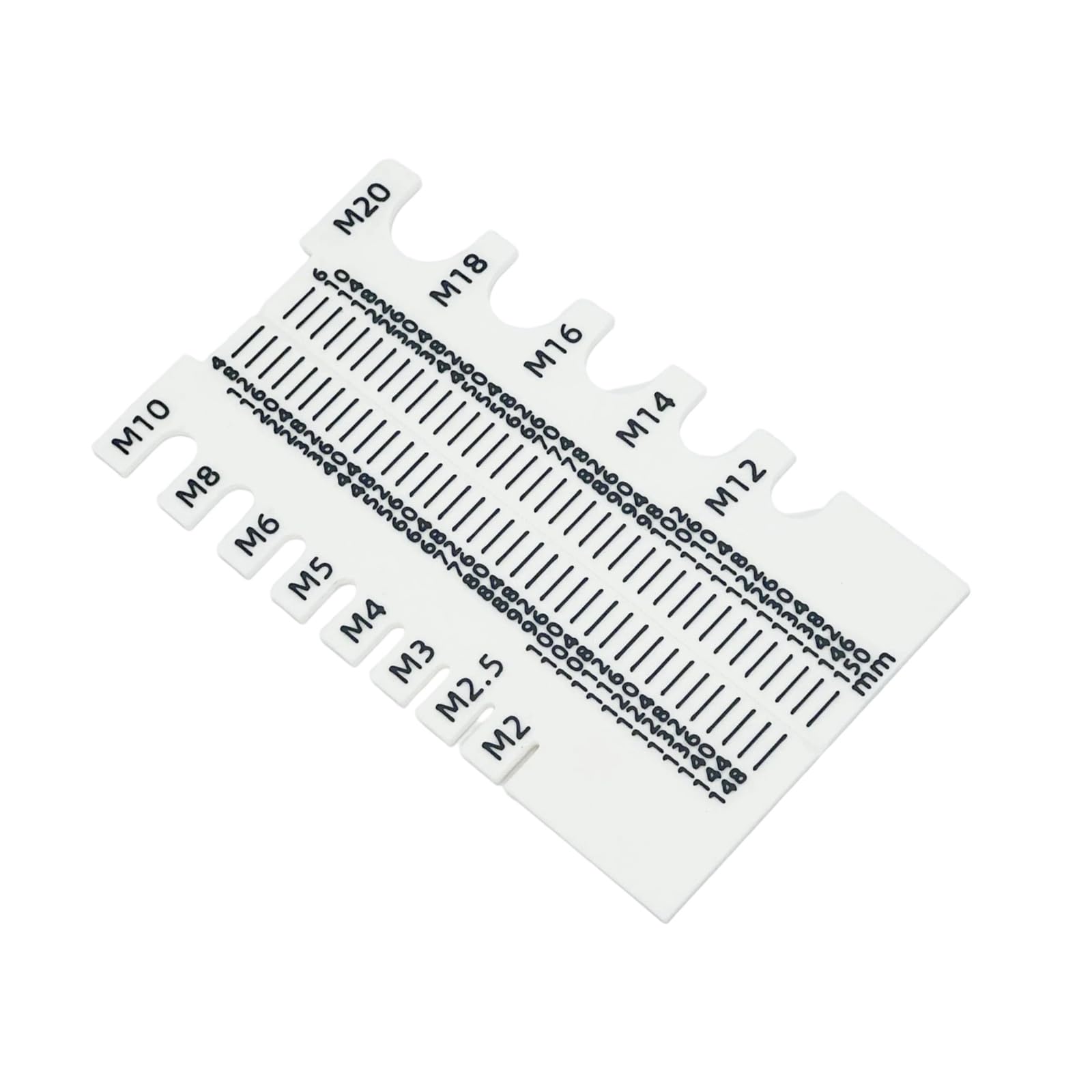 Multifunctional Screw Measurement Instrument for Industrial Mechanics Projects 150mm Length with Compact Portable Design Screw Measuring Gauge