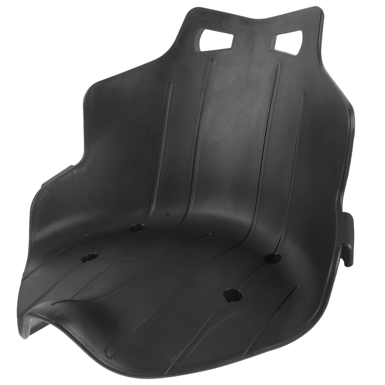 TOYANDONA Sedile Sostitutivo per Kart Autobilanciante in Pp Nero, Accessorio per Monopattino Elettrico e Go-kart, Sedile da Corsa Confortevole e Resistente, Facile Installazione per Uso