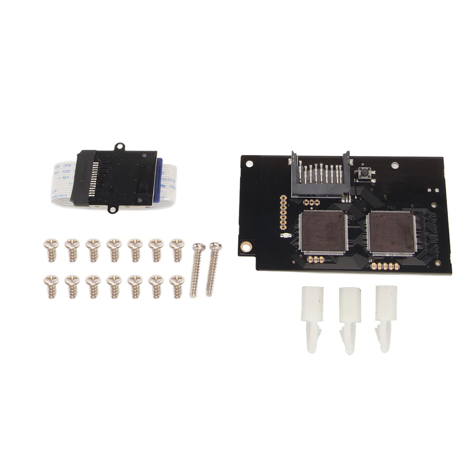 Scheda di Simulazione unità Ottica GDEMU V5.20, Facile da Installare, Lettura Veloce e Silenziosa, Compatibile con Dreamcast VA1, Spazio di Archiviazione Fino a 512 GB, (BLACK)