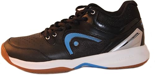 Miniatura 2 de HEAD Sonic 2000 MID RacquetballSquash Indoor Court Zapatos para hombre (sin marcas) (negroazul y blancoazul disponibles)