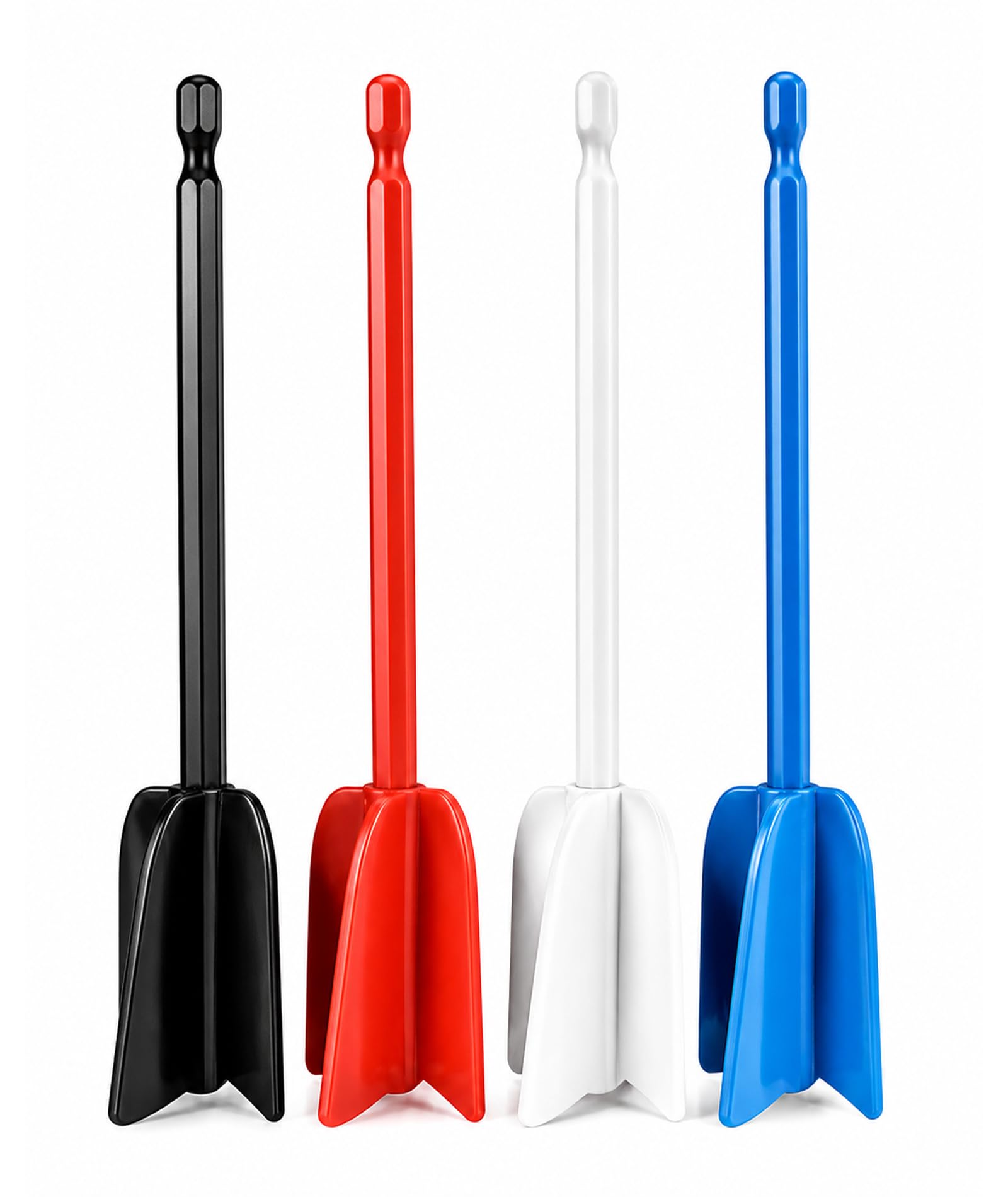 4 PCS Paint Mixing Kit, Mini Drilling Machine Putty Mixer Rod, Professional Mixing Attachment, Compatible with Various Drills, Efficient Paint Stirring Tool, Durable Construction, Easy to Clean Design-image-32