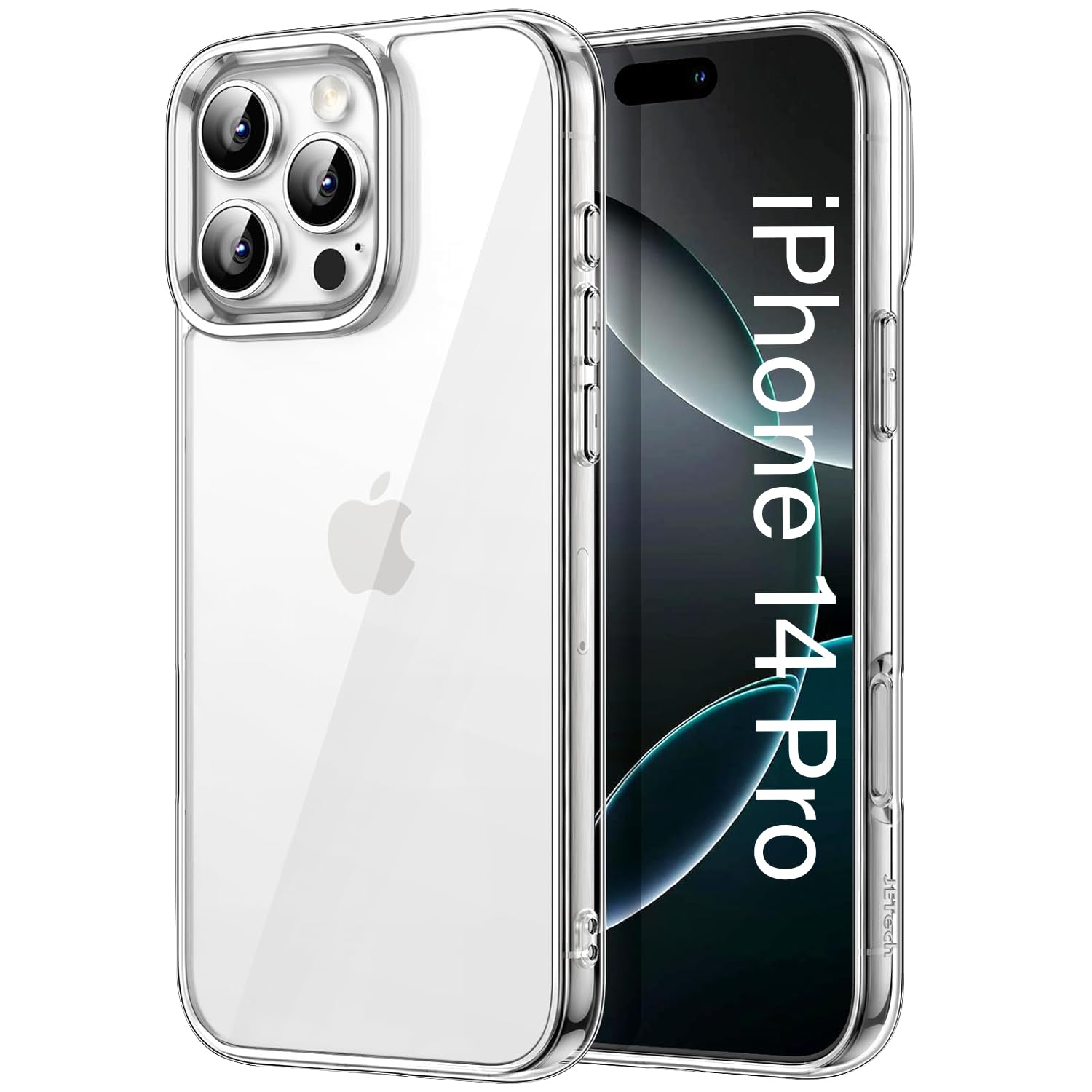KACA Clear Back Cover Case for Apple iPhone 14 Pro |Case for iPhone 14 Pro|Shockproof Bumper TPU Protective Design|Apple iPhone 14 Pro Back Cover- Transparent