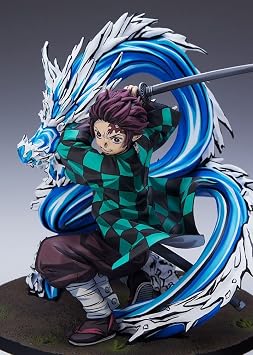 Aniplex-Demon Slayer Kimetsu no Yaiba Tanjiro Kamado Total Concentration Paint Ver. 1/8 Scale Figure