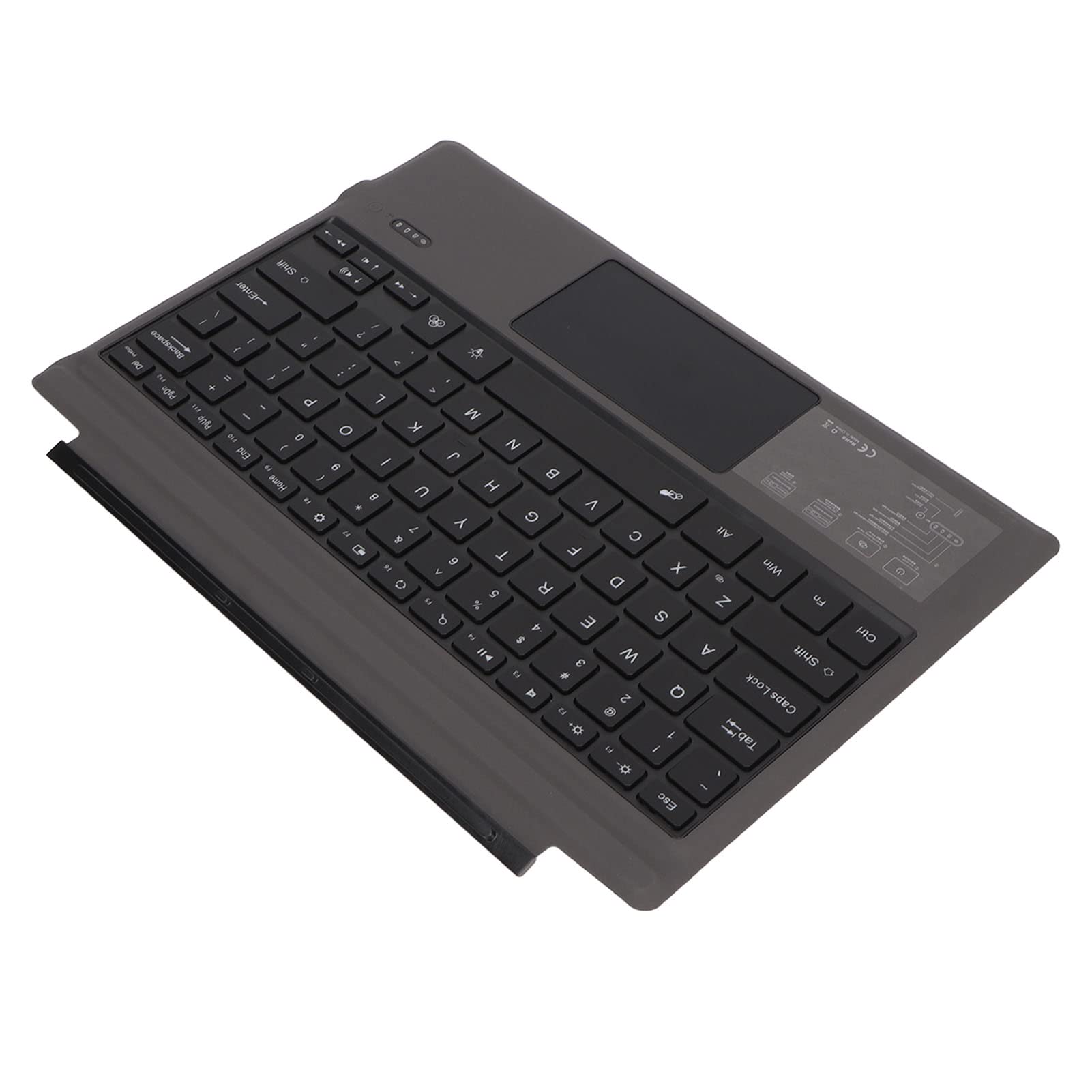 Tastiera Touchpad Wireless Retroilluminazione Colorata Ultrasottile per Pro 3 4 5 6 7, Tastiera per Tablet Compatta per Appassionati di Tecnologia