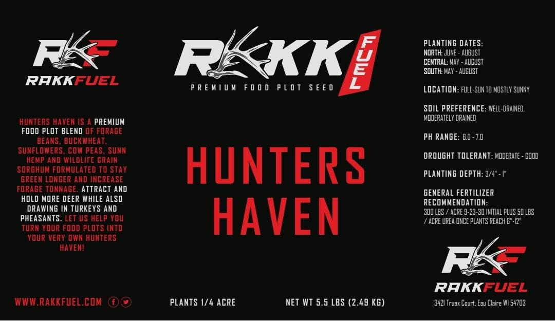Rakk Fuel Deer Food Plot Blend Hunters Haven