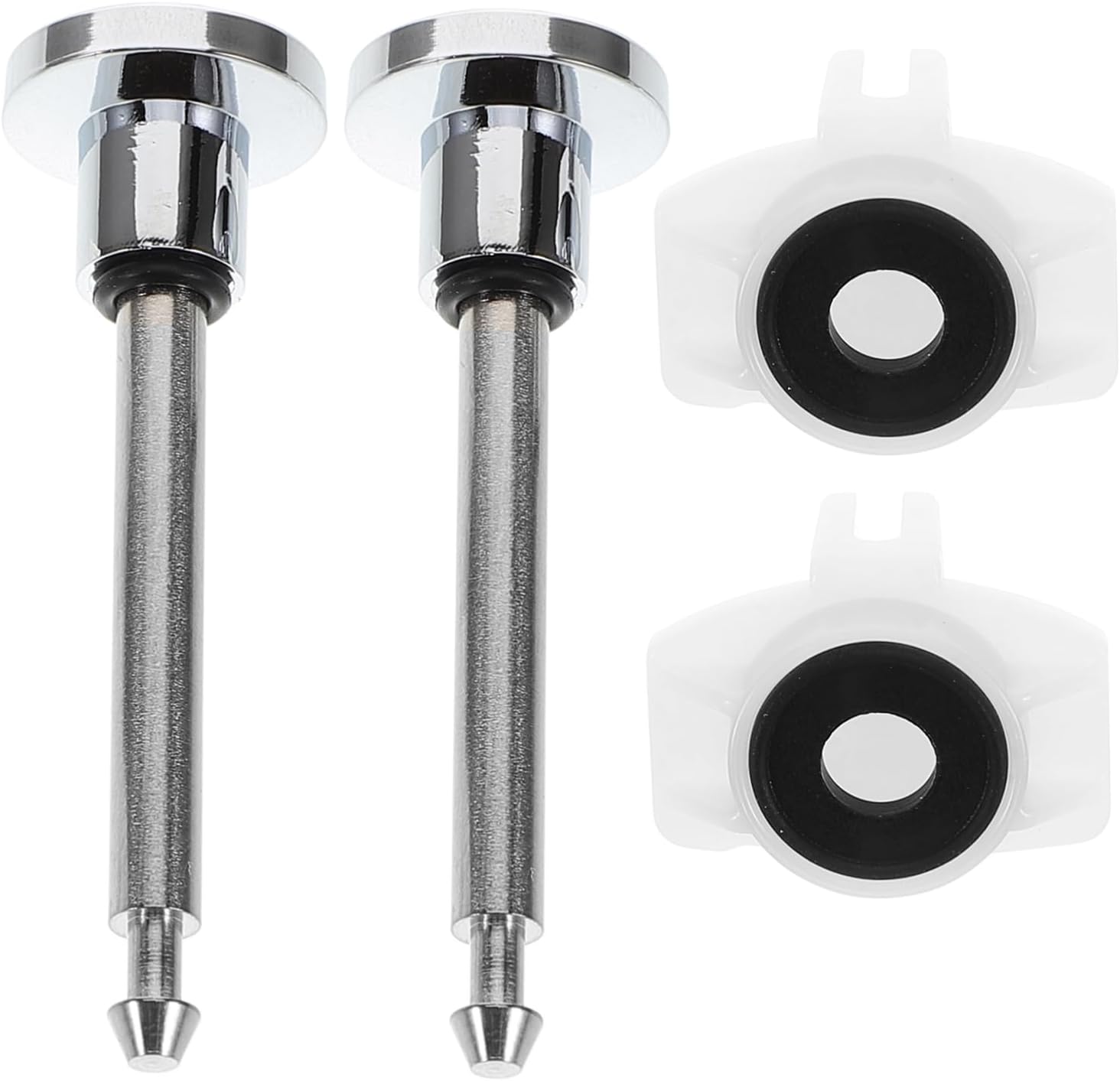 Ciieeo 2set Bath Tub Repair Kit Full Set of Tub Diverter Parts Includes Valve Stems Gates Cup Seals for Leak Fix Spa Shower Parts Home Appliance