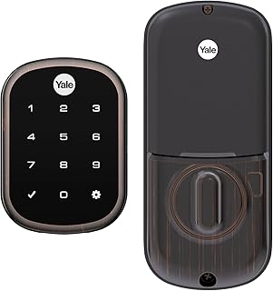 Yale Assure Lock con Z-Wave - Cerradura inteligente manejada con teclado táctil, funciona con señal de alarma, Samsung SmartThings, Wink, ADT y más