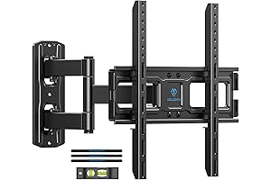 PERLESMITH Full Motion TV Mount for 55 Inch TVs