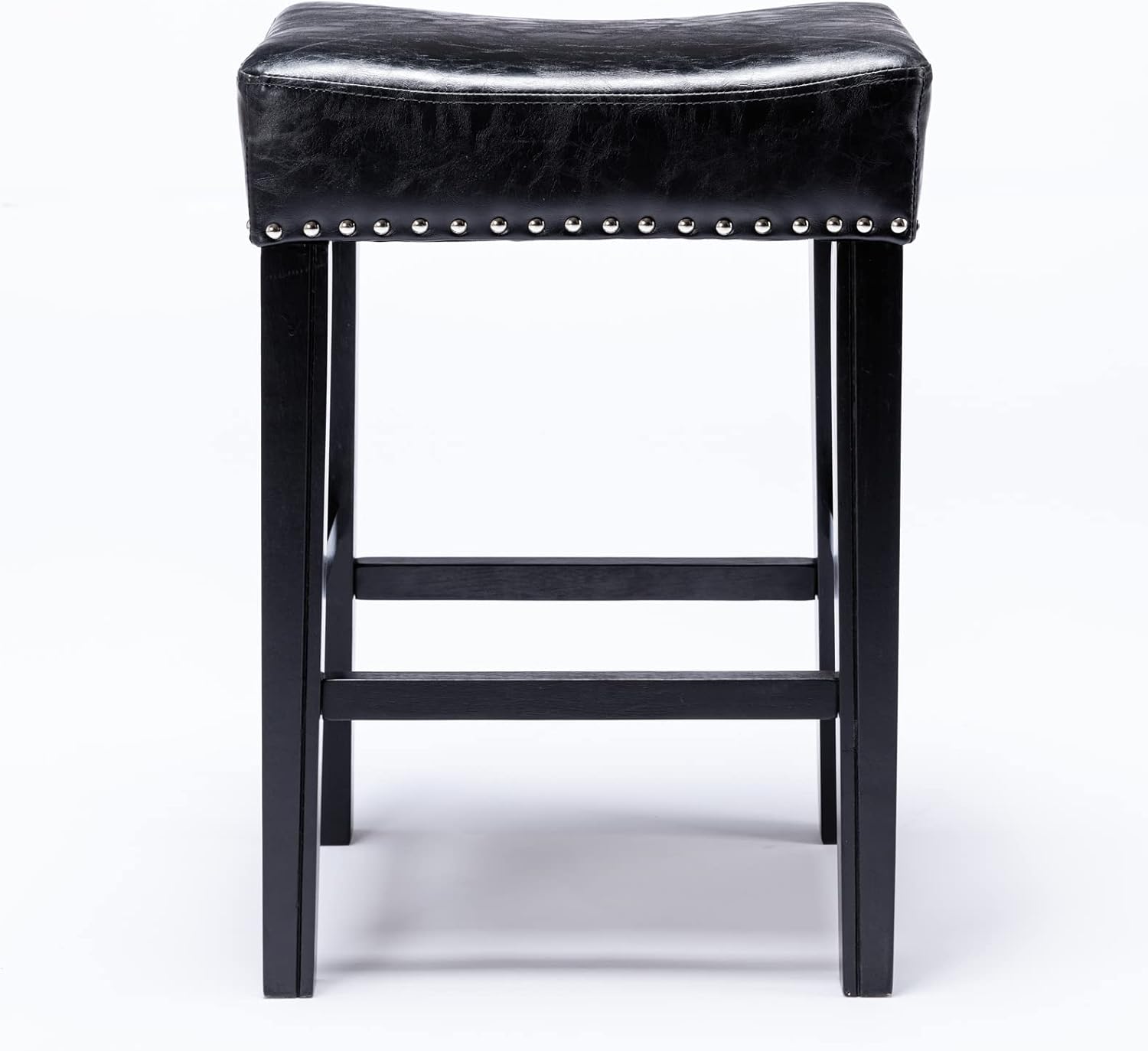 Bar Stools PU Leather Stools,Bar Stools Set of 2 Counter 26