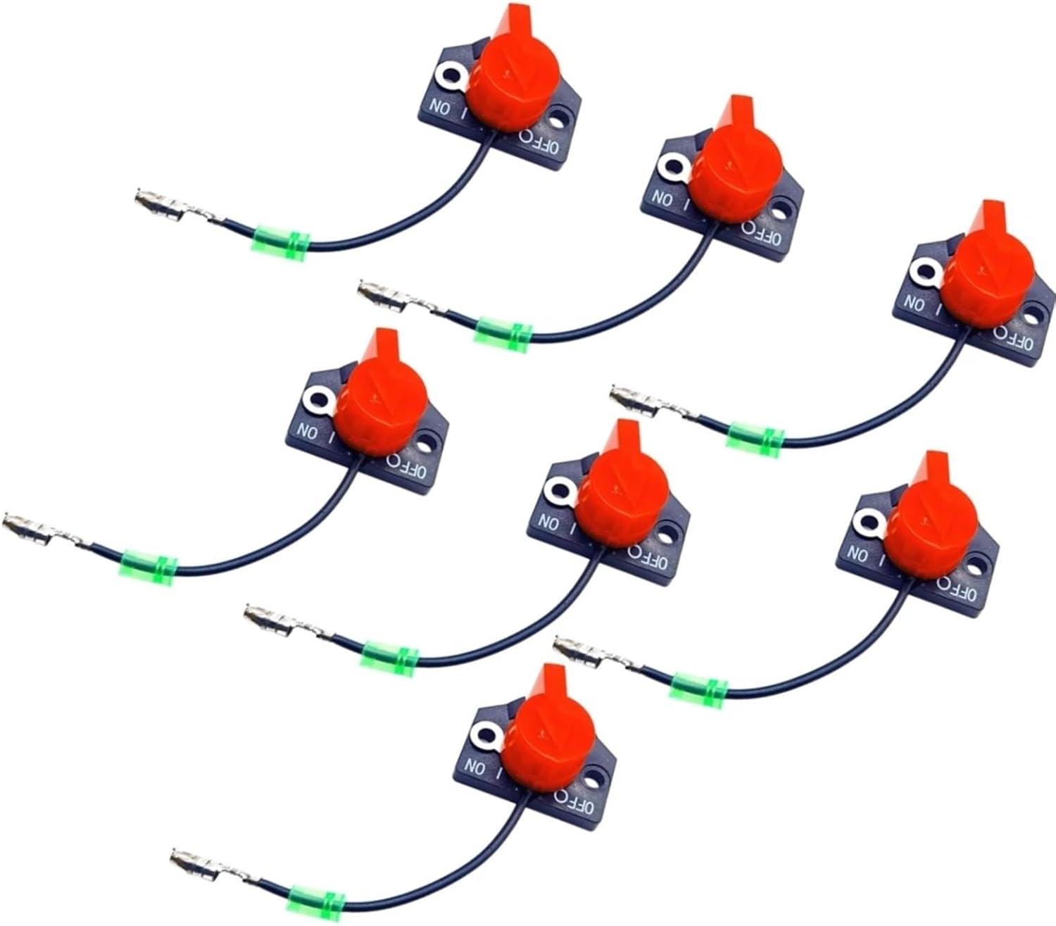 5 10Pcs On Off Kills Engine Stop Switches Fit for EY15 EY20 EY28 EY27 EX13 EX17 EX21 EX27 EX35 EH36 EH41 Motor Engine(10PCS)