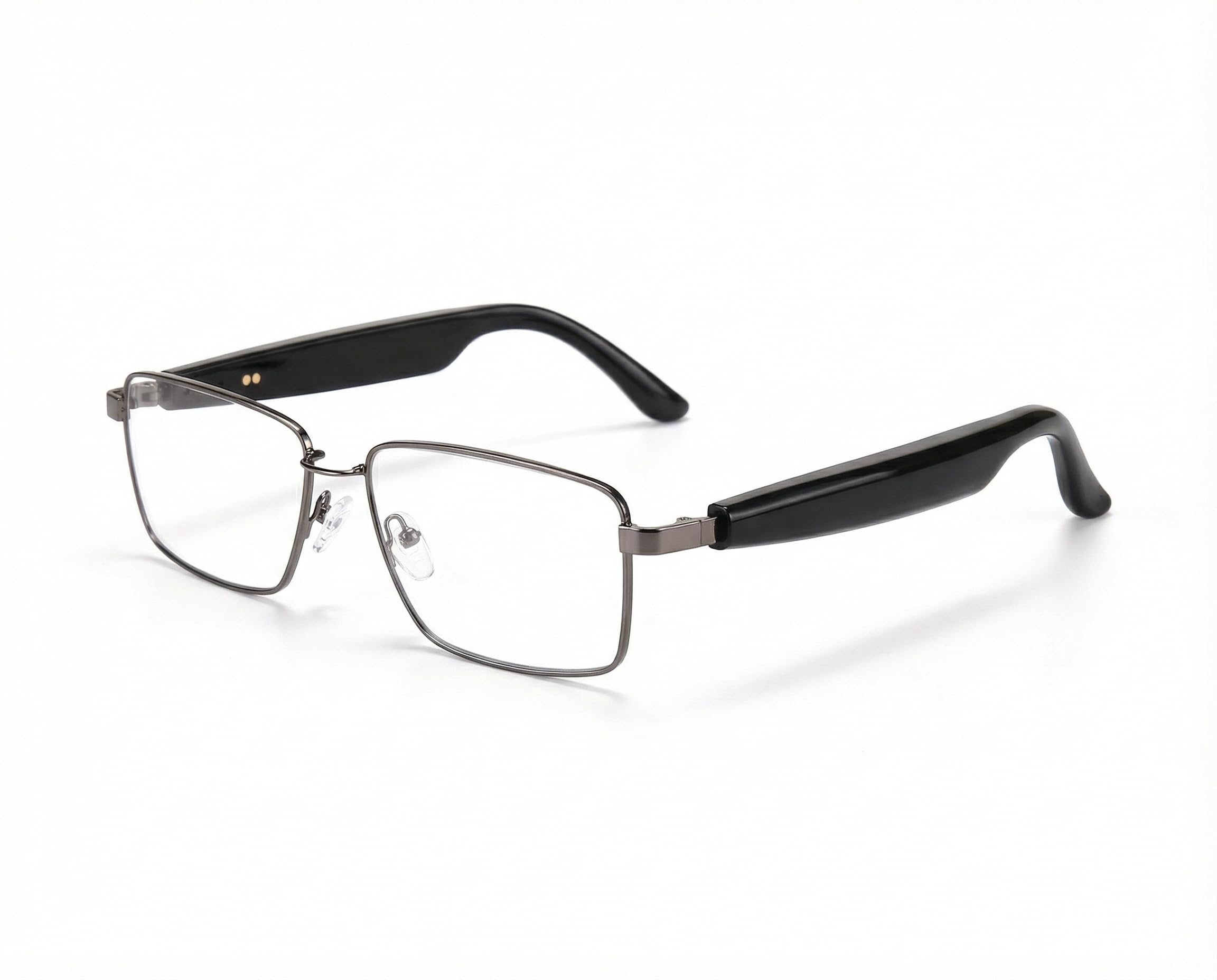 Smart AI Glasses for Men Women Real-Time Translation Meeting Recording AI Assistant Open-Ear Bluetooth Speakers and Microphones 12H