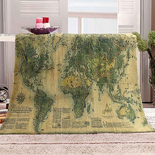 Couverture polaire flanelle à impression 3D, idée cadeau originale