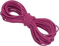 Vista 148 de PATIKIL Cuerda elástica elástica de 109 yardas (328.1 ft), cuerda elástica pesada de 0.059 in, albaricoque para manualidades, correas de gancho
