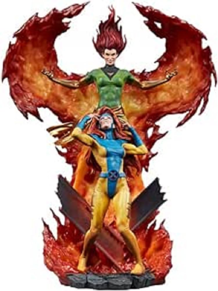 Hot Toys Sideshow Phoenix y Jean Grey Maquette
