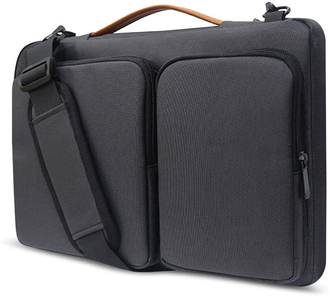 Laptop Shoulder Bag, ELECDON Laptop Bag for MacBook Air 13-13.3 inch Briefcase, for 13 MacBook Pro Waterproof Shockproof Notebook Sleeve