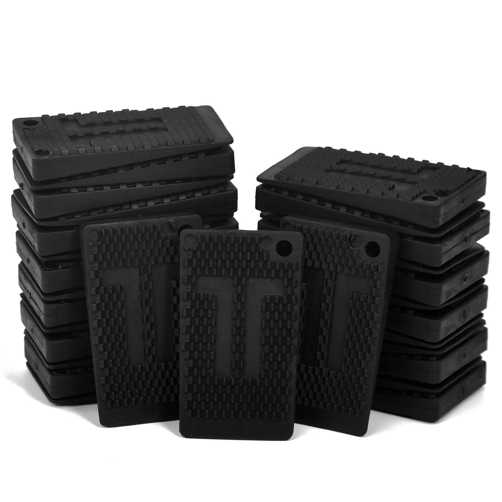 30 PCS Cales de Nivellement pour Meubles 5 * 3 * 0.5cm Cale Plastique pour Nivellement Support Niveleur Meuble