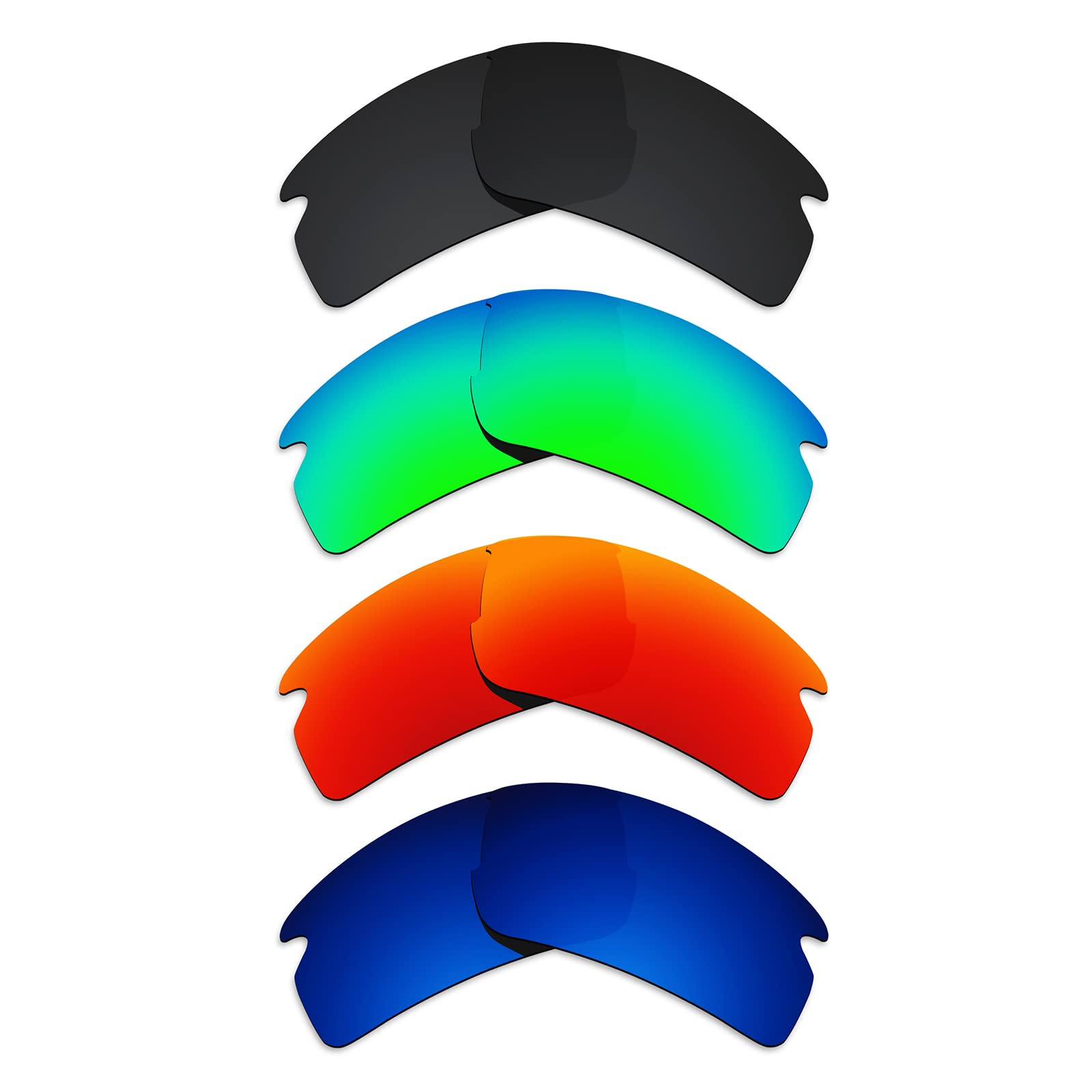 AlphaxPolarized Replacement Lenses/Accessories for Oakley Flak 2.0 OO9295 - Multiple Options