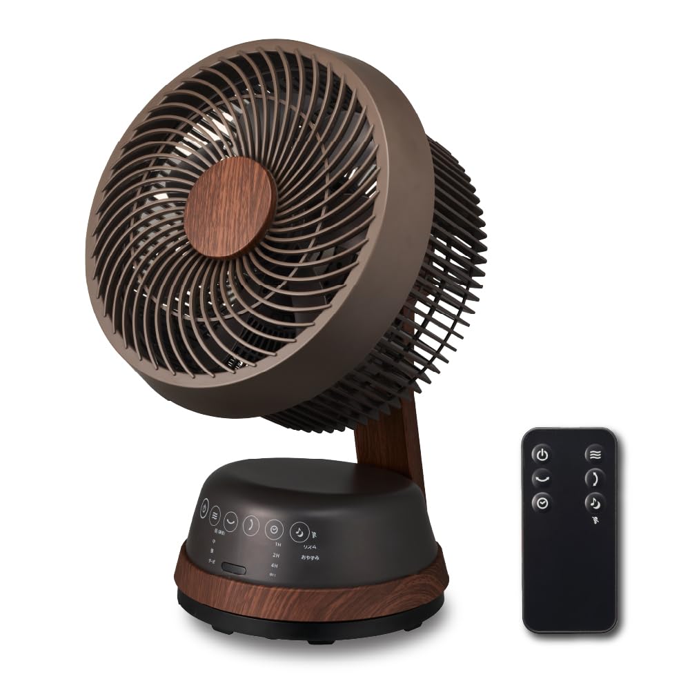 Amazon.co.jp: ドウシシャ 木目調サーキュレーター FCA-183D DWD