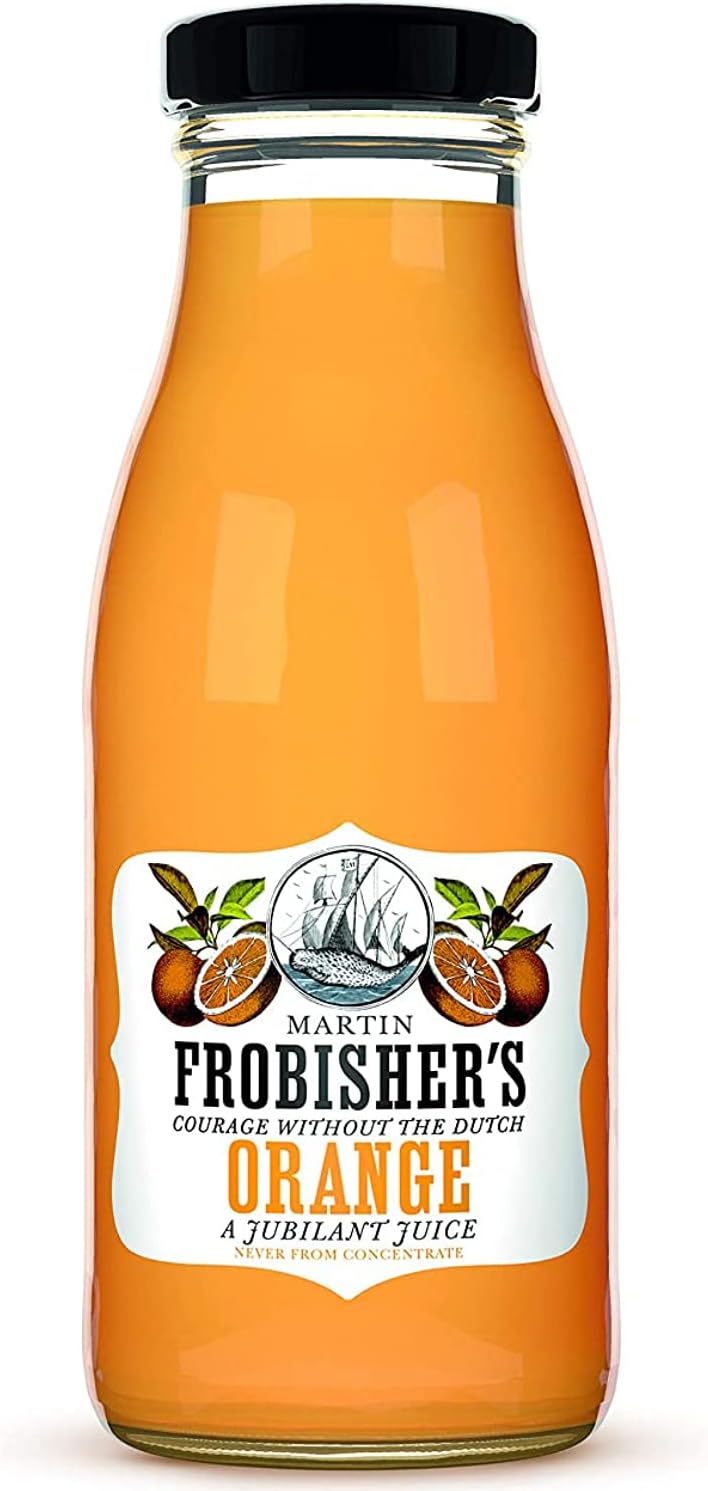 Martin Frobisher's Orange Fruit Juice 24 Bottles of 250 ml
